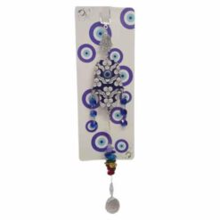 Colgador Ojo Turco 40cm 7chakras Mano de Fátima