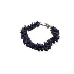 Pulsera Chip Triple Minerales Labradorita