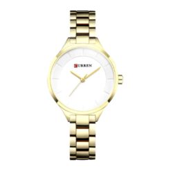 RELOJ CURREN MUJER C9015 DORADO/BLANCO