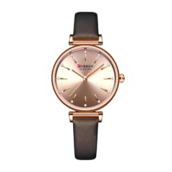 RELOJ CURREN MUJER C9081 MARRON CUERO