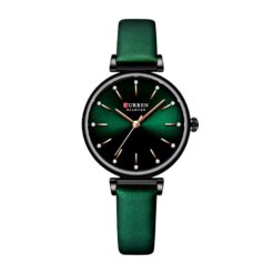 RELOJ CURREN MUJER C9081 VERDE CUERO