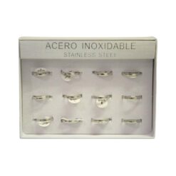 SET 12 ANILLOS DE ACERO – MOD  59 Ref  3