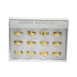 SET 12 ANILLOS DE ACERO – MOD  68 Ref  3