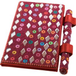 Libreta espejos 12 5cm x7 5cm - Roja