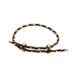 Pulsera acero cuerda ajustable - Multicolor 01