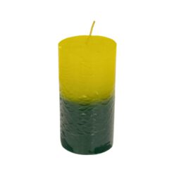 Velón Bicolor - AMARILLO VERDE OSCURO