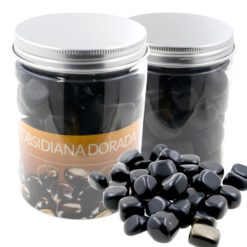 Cantos Rodados OBSIDIANA DORADA 500grs