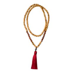 Japa Mala Madera 8mm Jaspe Rojo REF 9