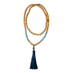 Japa Mala Madera Jaspe Azul 8mm REF 9