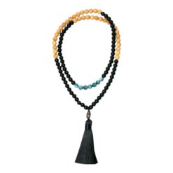 Japa Mala Negro Apatite 8mm REF 9