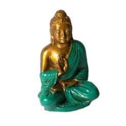 BUDA RESINA  11 CM ALTO REF  290 - 27 - TURQUESA