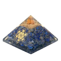 PIRAMIDE ORGONITA METATRON LAPISLAZULI REF 690