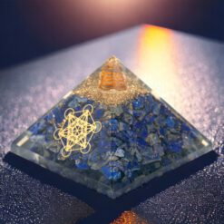 PIRAMIDE ORGONITA METATRON LAPISLAZULI REF 690