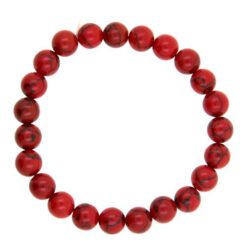 PULSERA MINERAL CORAL 6MM REF  3