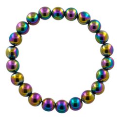 PULSERA MINERAL HEMATITE 8MM REF  4