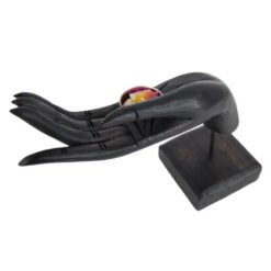 Portavela Mano Madera