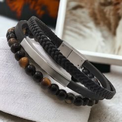 Pulsera Acero Hombre Mod 48