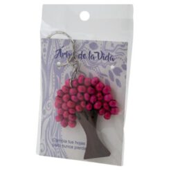 Llavero Árbol de la Vida ROSA - REF 3