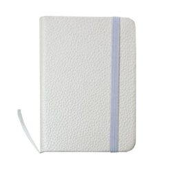 Libreta de bolsillo corrugado - Blanco REF 075