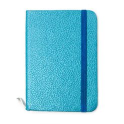 Libreta de bolsillo corrugado - Celeste REF 075