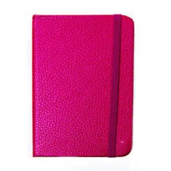 Libreta de bolsillo corrugado - Fucsia REF 075