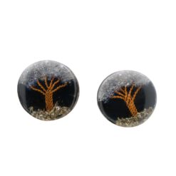 Pendiente Pequeño Árbol de la Vida - CUARZO CRISTA