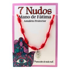 Pulsera 7 Nudos - Mano de Fátima REF 3