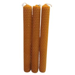 Vela bujía Miel 20cms Pack 3 Pcs – DULCE CANDELA