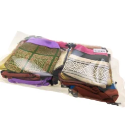 Alternative view of Bolsa Tela India Pouch PEQUEÑA doble Pack 20 uds.