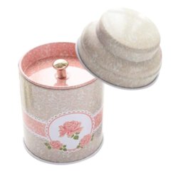 Bote lata con tapa pequeña - Rosa
