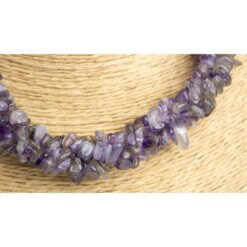 Alternative view of Collar chip minerales amatista