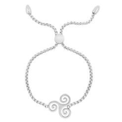 PULSERA ACERO AJUSTABLE TRISQUEL
