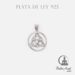 Colgante Plata ESTRELLA CELTA CIRCONITA REF. 590