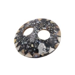 Alternative view of BROCHE COLOR PARA PAREO 8 CMS - negro