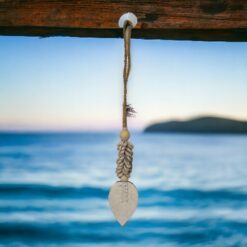 CONCHA COLGANDO 7 CMS - blanco