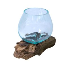 Alternative view of CRISTAL SOBRE MADERA REF 1