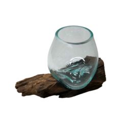 Alternative view of CRISTAL SOBRE MADERA REF 3