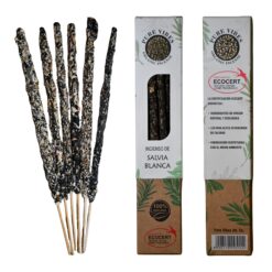 Incienso orgánico Pure Vibes SALVIA BLANCA Pack 12 cajas - Imagen 3