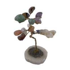 ARBOL MINERAL COLORES CON BASE AGATHA