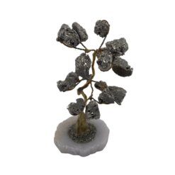 ARBOL MINERAL PIRITA CON BASE AGATHA