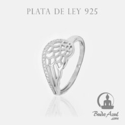 Anillo Plata ALA DE ANGEL CIRCONITAS REF  690