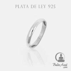 Anillo Plata de Ley 925 LISO DELGADO REF  490