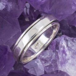 Anillo Plata de Ley 925ANTI ESTRES REF  890