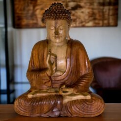 BUDA 2 TONOS DE MADERA 30 CM REF 3990-32