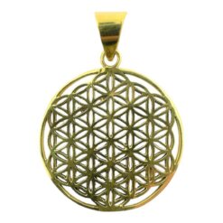 COLGANTE LATON FLOR DE LA VIDA