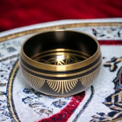 CUENCO TIBETANO BRONCE FLOR DE LA VIDA PQ REF 1690