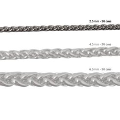 Cadena Acero inoxidable ESPIGA 2 5 - 50CM PLATEADO