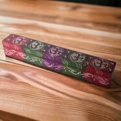 Caja quemador  piedra 26 5x4 5cm SIMBOLO OM 490