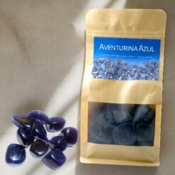 Cantos Rodados AVENTURINA AZUL