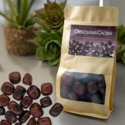 Cantos Rodados OBSIDIANA CAOBA